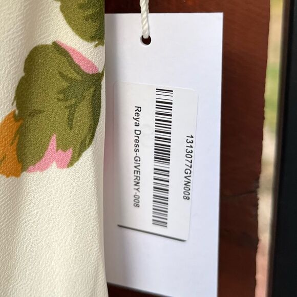 Reformation Floral Reya Dress size 8 NWT - Picture 6 of 7